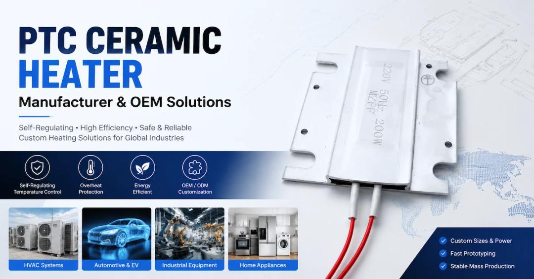 Fabricant de radiateurs en céramique PTC : Guide complet pour les acheteurs OEM
