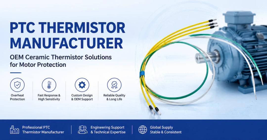 Fabricant de thermistances PTC : comment choisir un fournisseur fiable pour les applications OEM