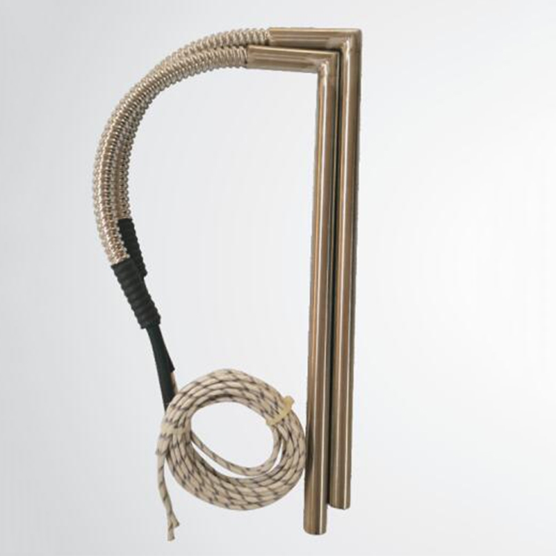 Right-angle sleeve type heating element