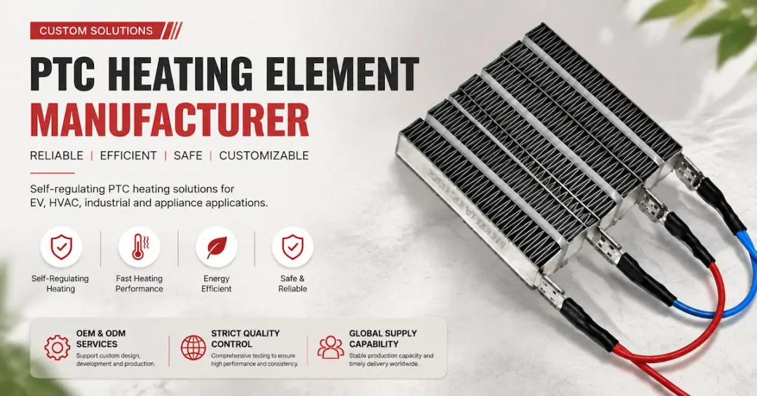 Fabricante de elementos calefactores PTC: Guía OEM para soluciones de calefacción a medida