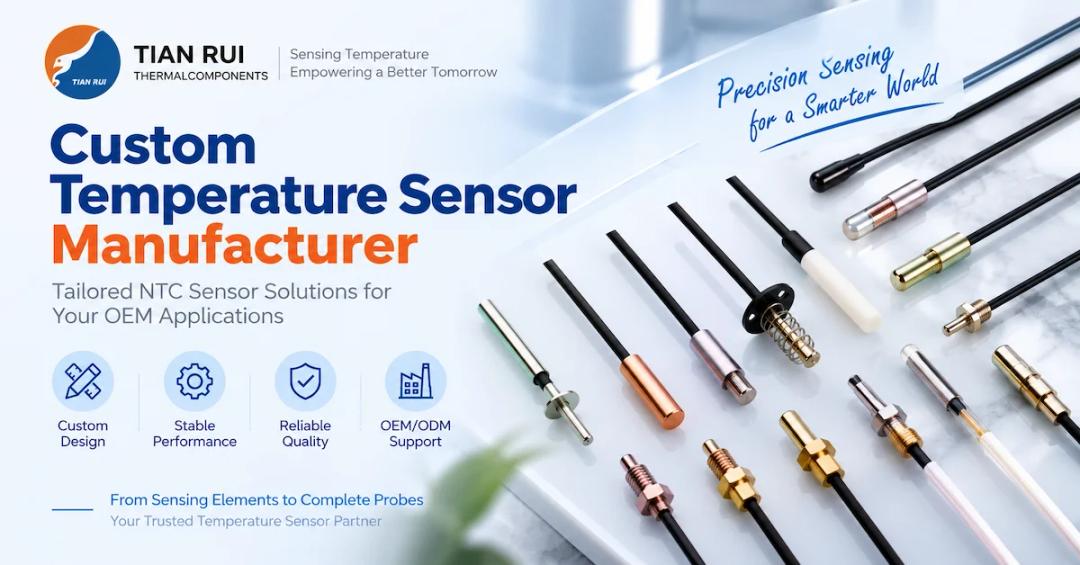Fabricante de sensores de temperatura personalizados: Cómo los compradores OEM especifican sondas de sensores fiables
