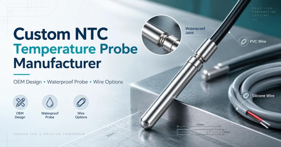 Comment choisir un fabricant de sondes de température NTC personnalisées pour les équipements OEM