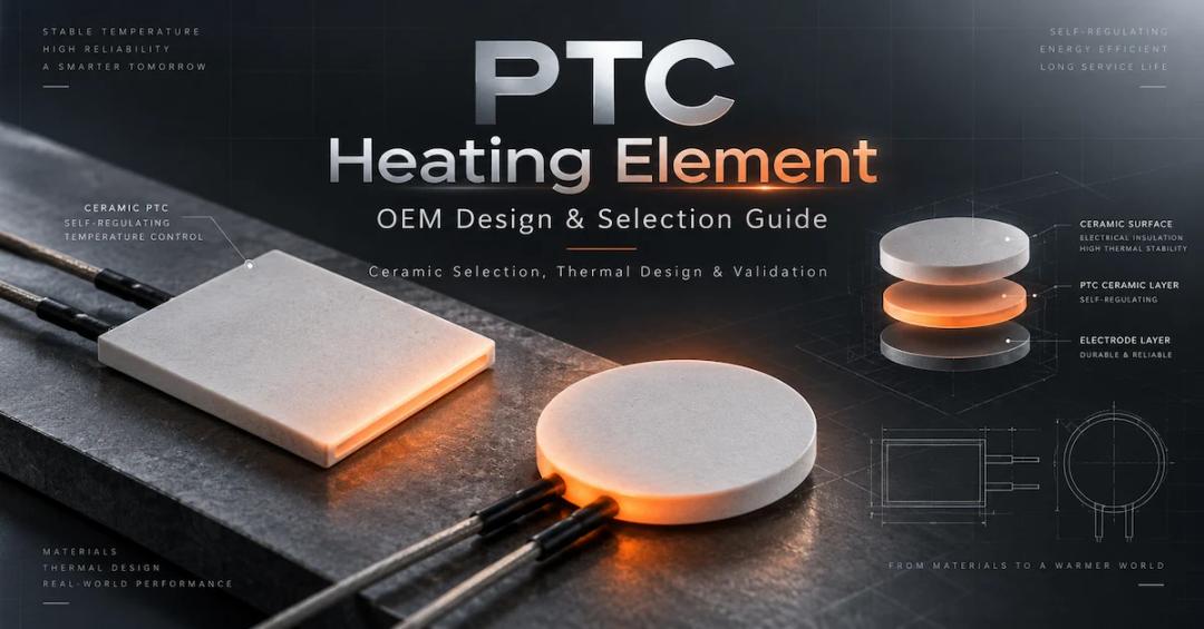 PTC Heating Element for OEM Equipment: Ceramic Selection, Thermal Design, and Validation Guide